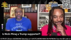 Marc Lamont Hill CALLS OUT Nicki Minaj for Praising Trump!!!